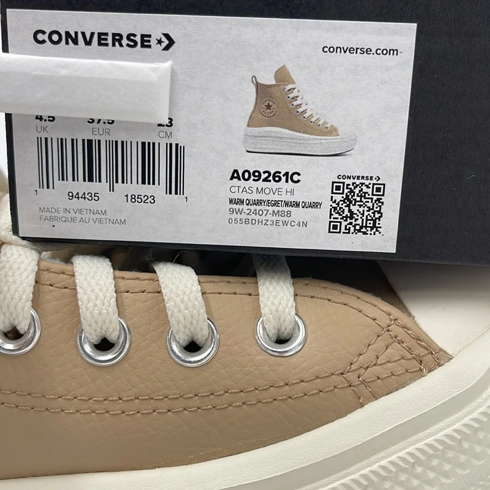 Converse WMNS Tan High-Top Leather Platform Sneakers A09261C
CTAS MOVE HI WARM - Picture 16 of 16